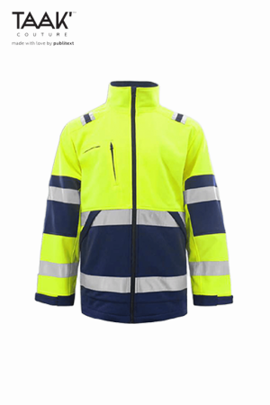 Chamarra EPP 100% poliéster para uniformes para industria .