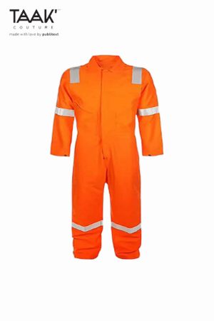 Overol Cambrige 60% algodón y 40% poliéster para uniformes industriales