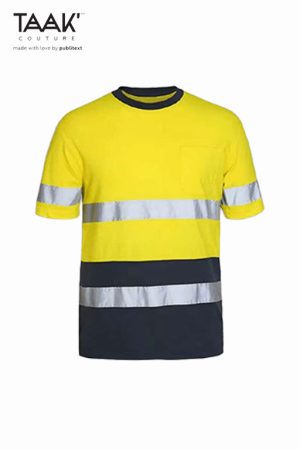 Playera Mayki Plus 100% poliéster para uniformes industriales